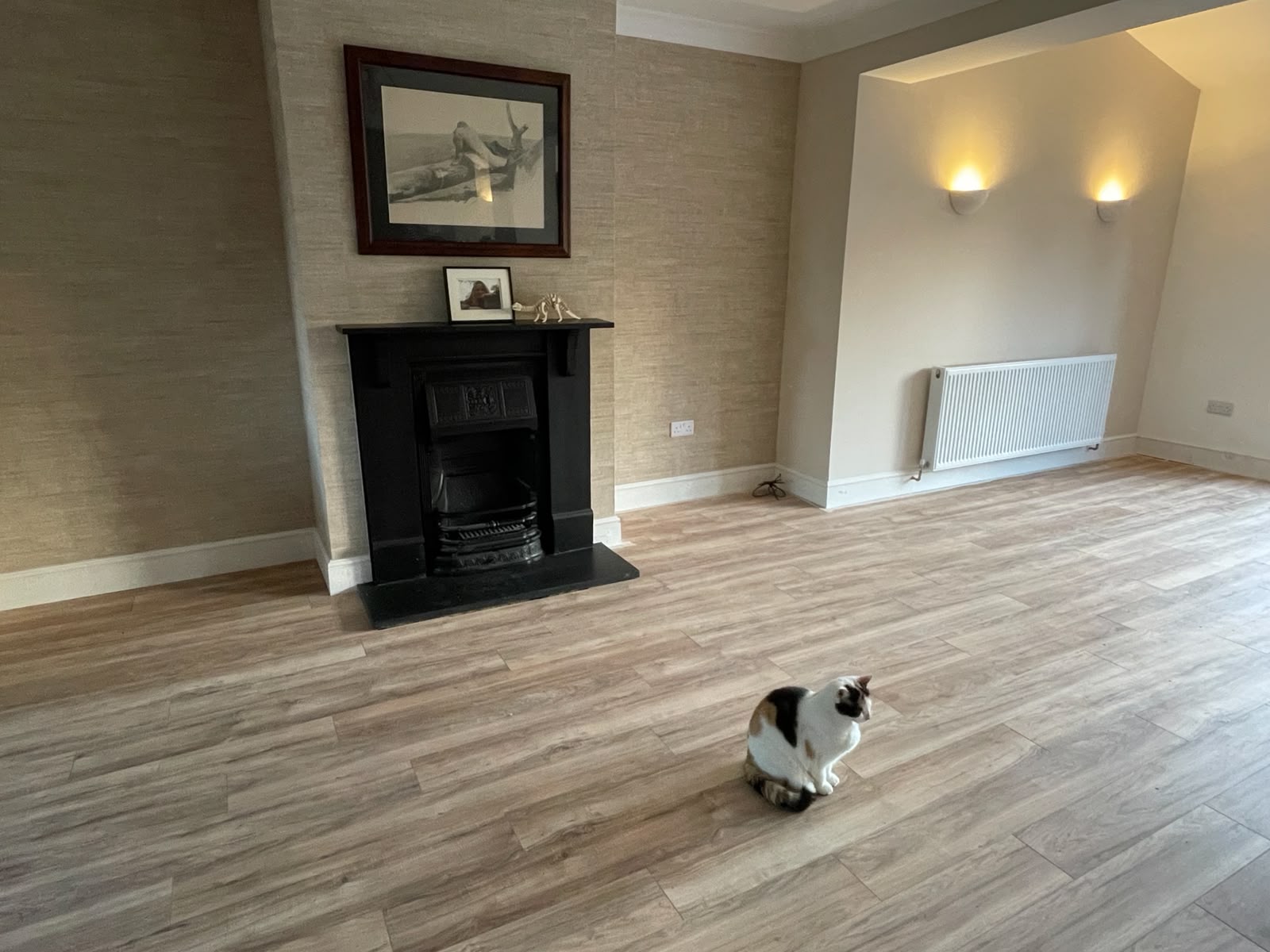 Finished Hardwood Flooring